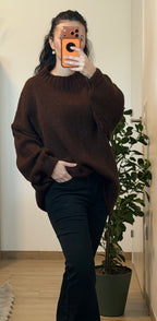 Pull Carolanne Marron