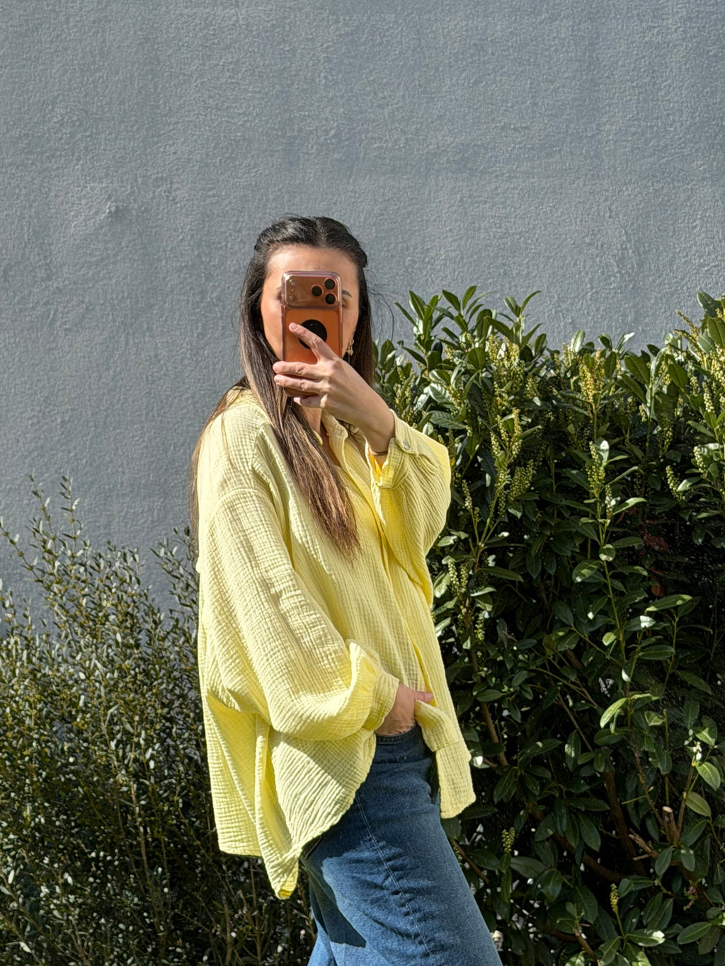 Chemise Mira Jaune