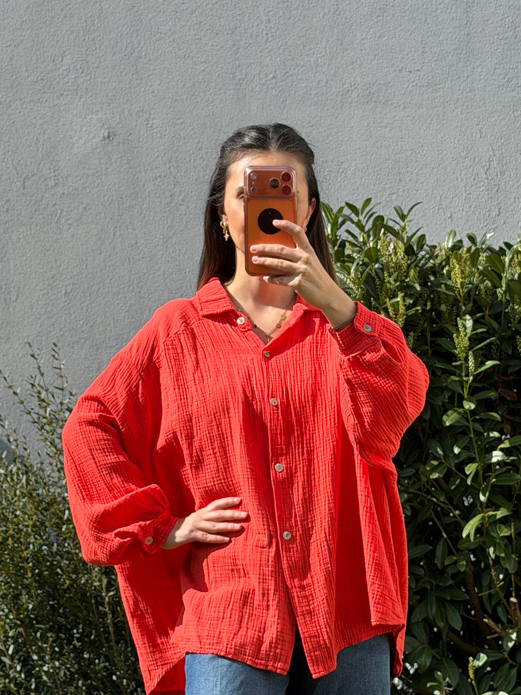 Chemise Mira Corail