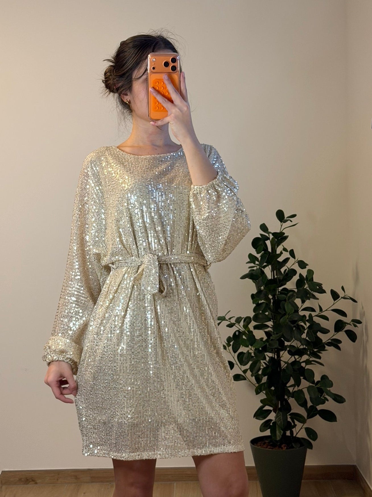 Robe Glow Champagne